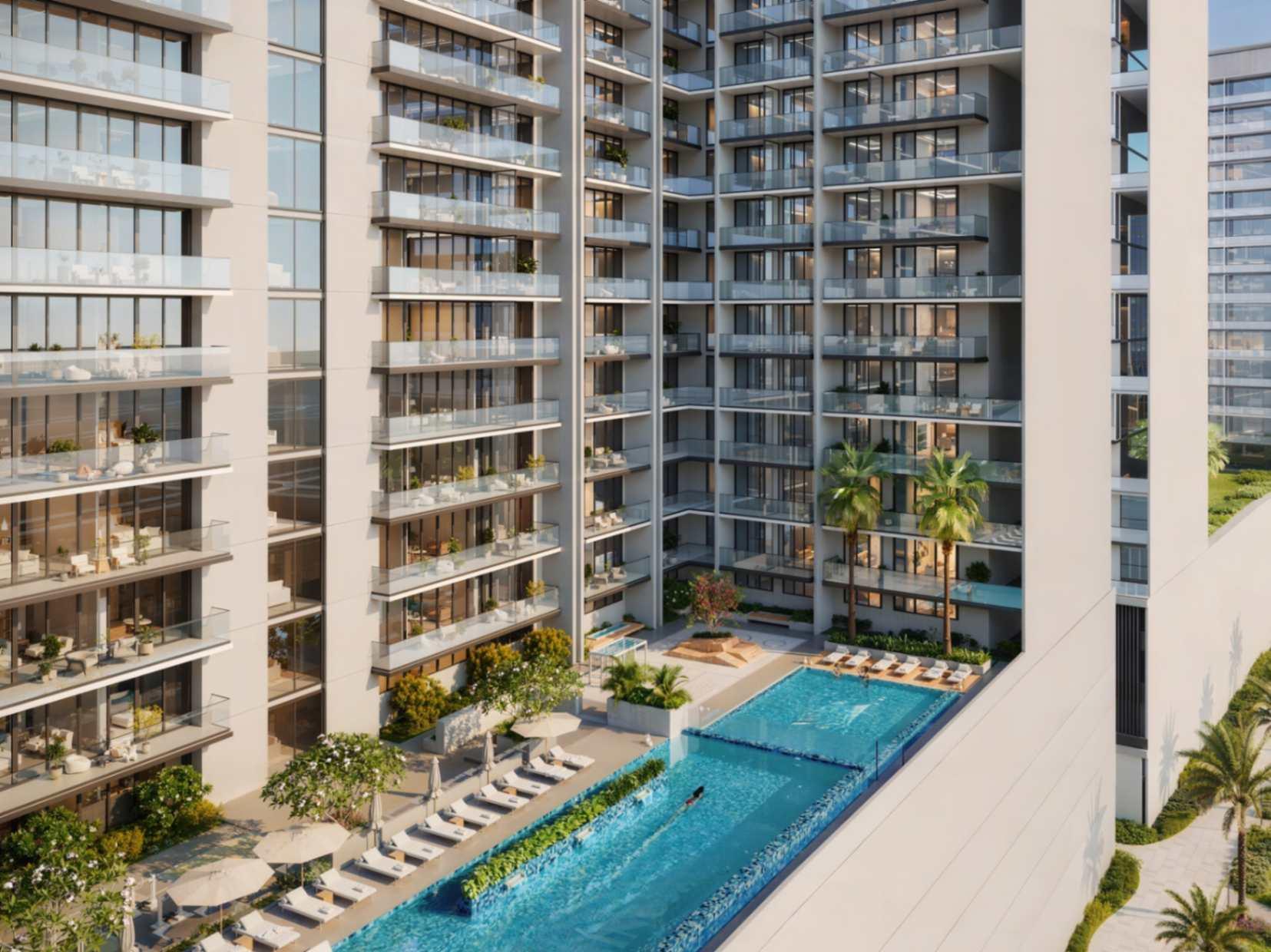 2 Bedroom Neighbor Plot View at Binghatti Ruby | 1458.51 Sq.Ft. |Jumeirah Village Circle