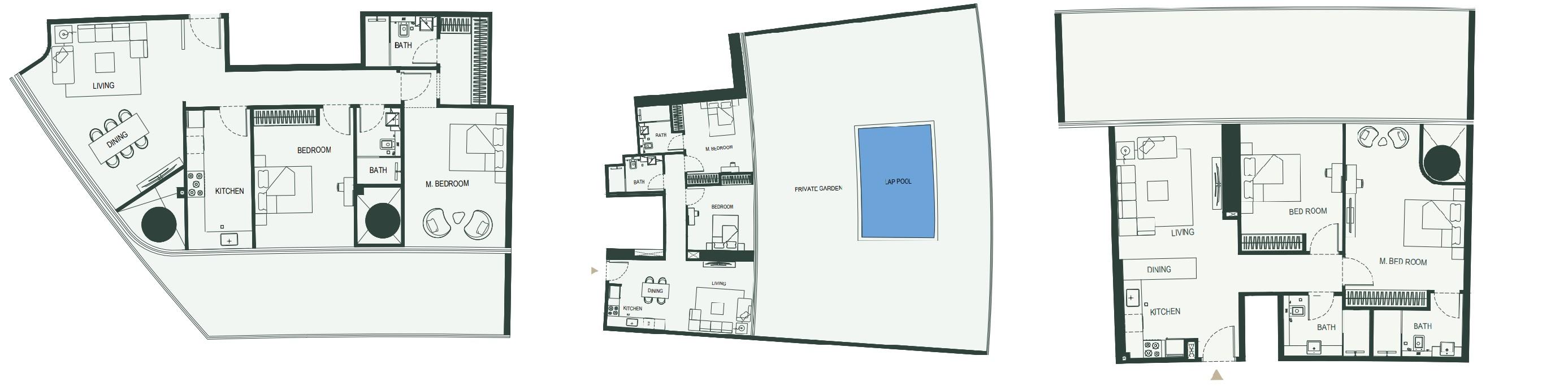2 Bedroom Corner Apartment at Binghatti Hills | Unique Angular Layout with Balcony | Dubai Science Park