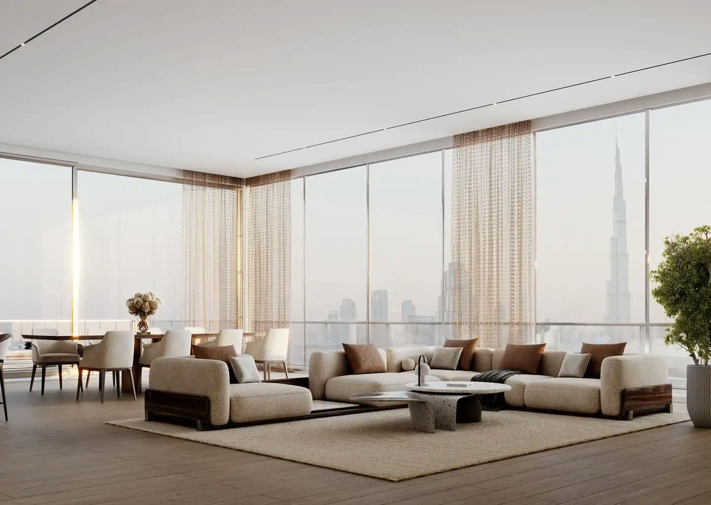 1 Bedroom Royal Suite Apartment at One by Binghatti | Private Pool | Sports Field View | 51st Floor | 1041.84 sq.ft | Business Bay