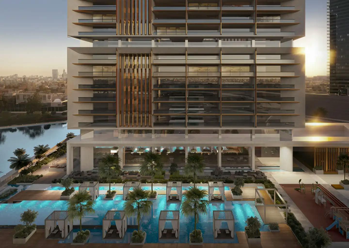 1 Bedroom Royal Suite Apartment at One by Binghatti | Private Pool | Sports Field View | 51st Floor | 1041.84 sq.ft | Business Bay
