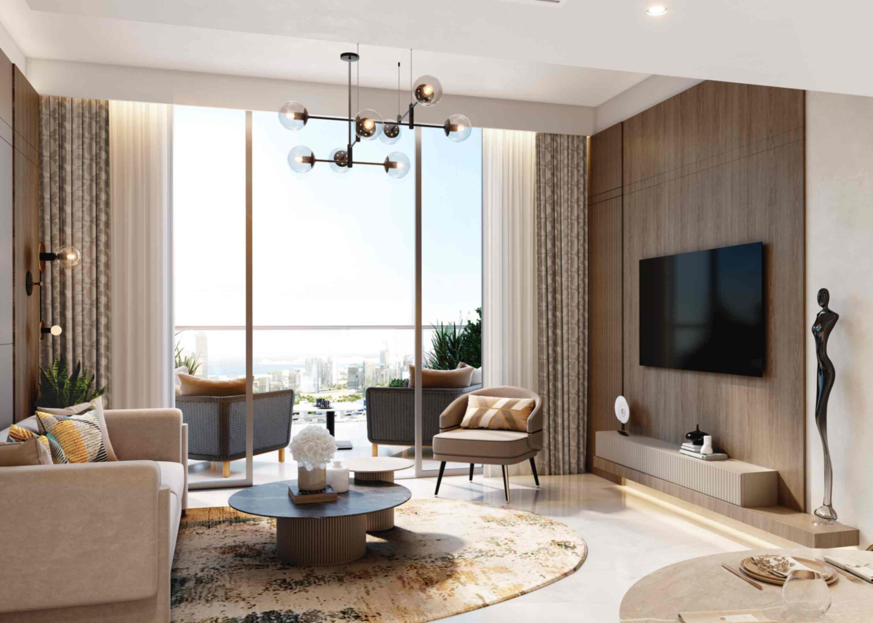 2 Bedroom | Neighbour & Road View Apartment at Azizi Wasel by Azizi Developments | Unit 419 | Floor 4 | 1145.39 sq. ft. | Waterfront Investment | Dubai Islands