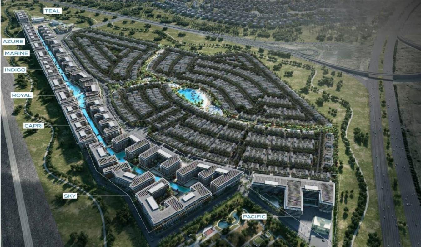 1 Bedroom Waterfront Apartment at Marine Cluster | Riverside Views by DAMAC | 987 Sq.Ft. | Dubai Investment Park