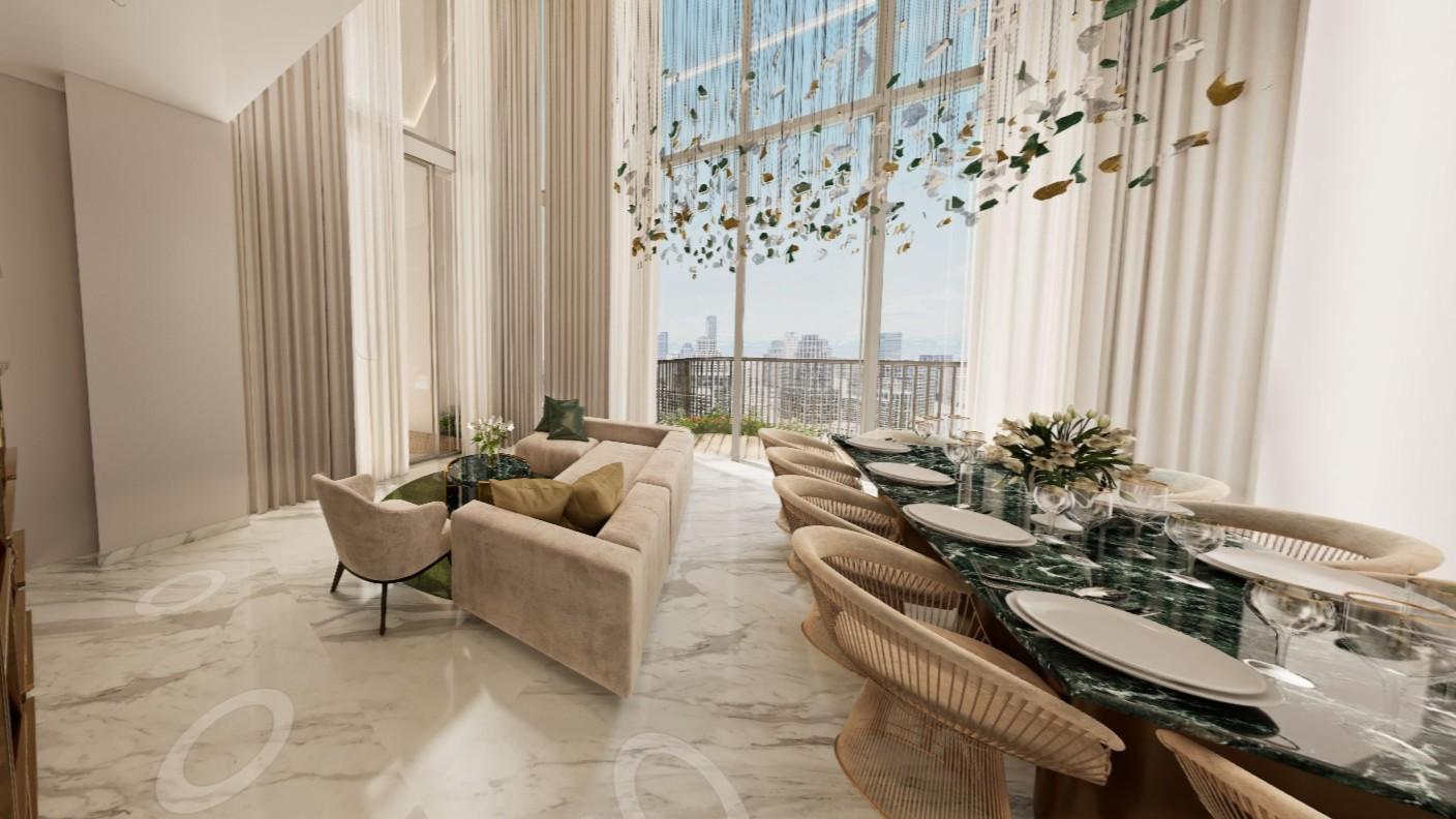 3 Bedroom Garden / Canal View Apartment at Safa One by Damac | 4,795.32 sq. ft. | Luxury Lifestyle | Safa Park