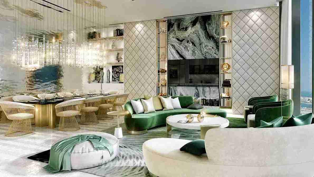 5 Bedroom Garden / Canal View Apartment at Safa Two by Damac | 14,632.03 sq. ft. | Sheikh Zayed Road Dubai
