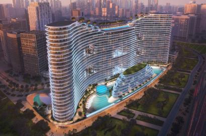 1 Bedroom Neighbor Plot & Sport Field View on 24th Floor at Binghatti Aquarise | 1012.02 Sq.Ft. | Business Bay
