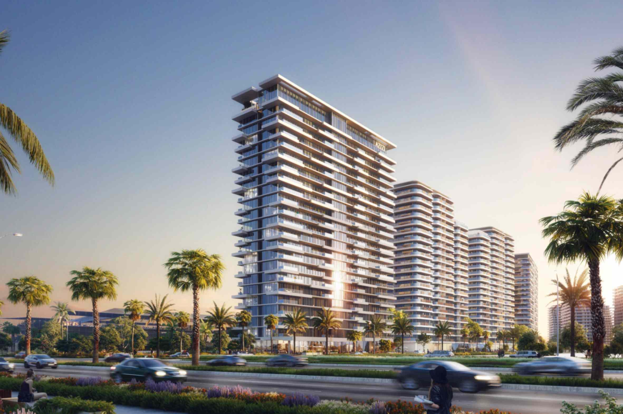 2 Bedroom | Lagoon View Apartment at Azizi Venice by Azizi Developments | Unit 309 | 3rd Floor | 1151.43 sq.ft | Dubai South