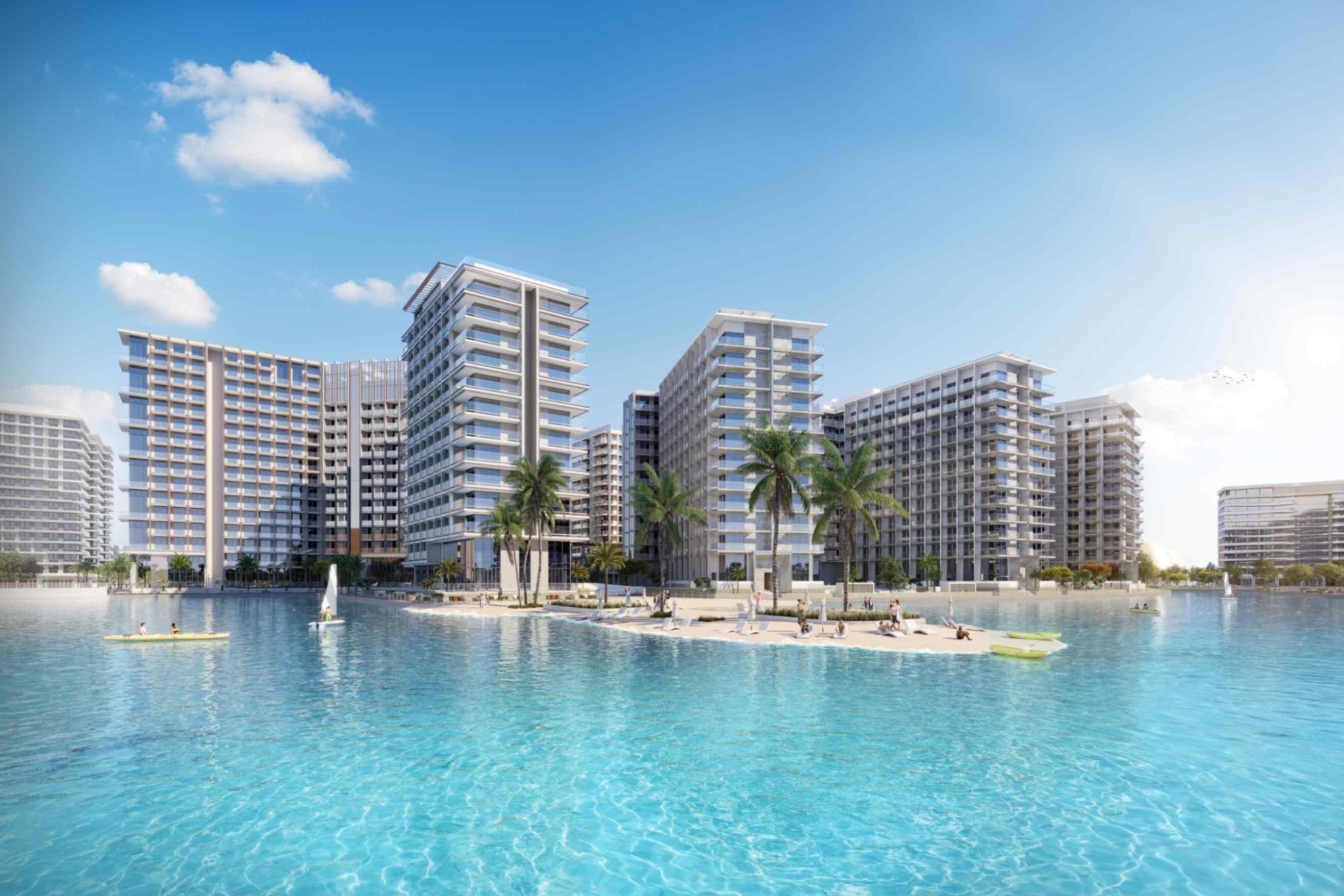 2 Bedroom | Lagoon View Apartment at Azizi Venice by Azizi Developments | Unit 309 | 3rd Floor | 1151.43 sq.ft | Dubai South