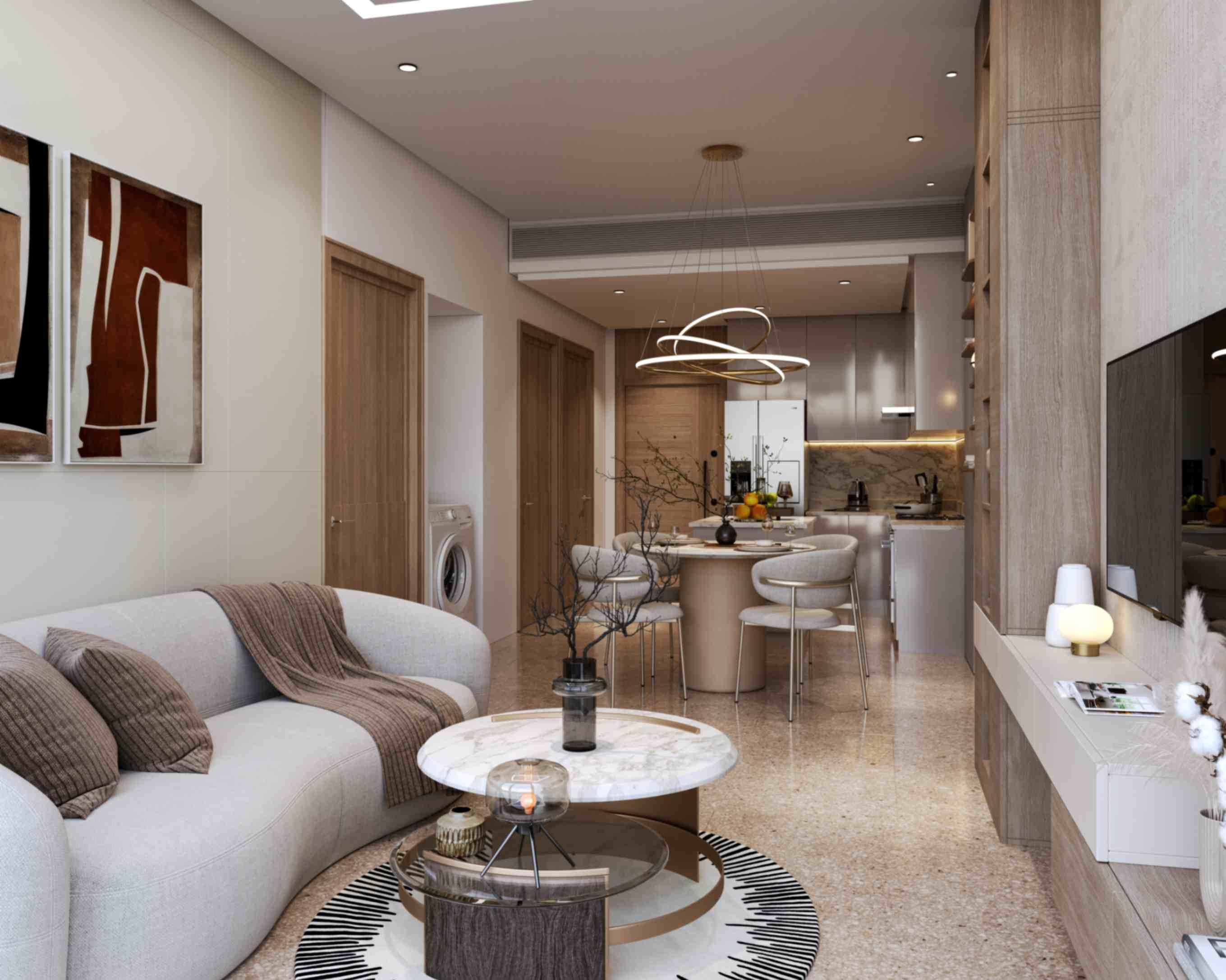 2 Bedroom + Store Room | Community View Apartment at Coventry 66 by GFS Developments | Unit 416 | 4th Floor | 1248 sq. ft. | Dubai South