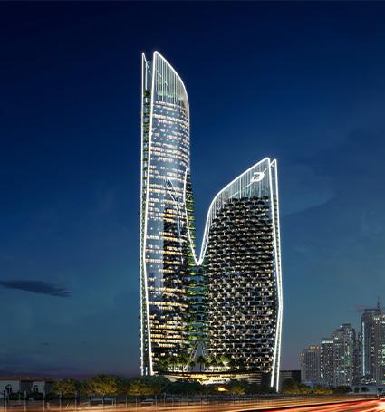 2 Bedroom Garden / Canal View Apartment at Safa One by Damac | 3,402.9 sq. ft. | Sheikh Zayed Road