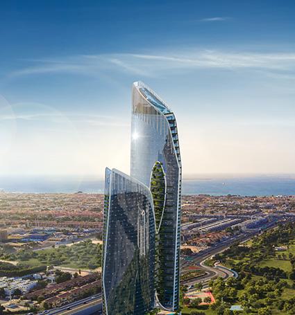 2 Bedroom Garden / Canal View Apartment at Safa One by Damac | 3,402.9 sq. ft. | Sheikh Zayed Road