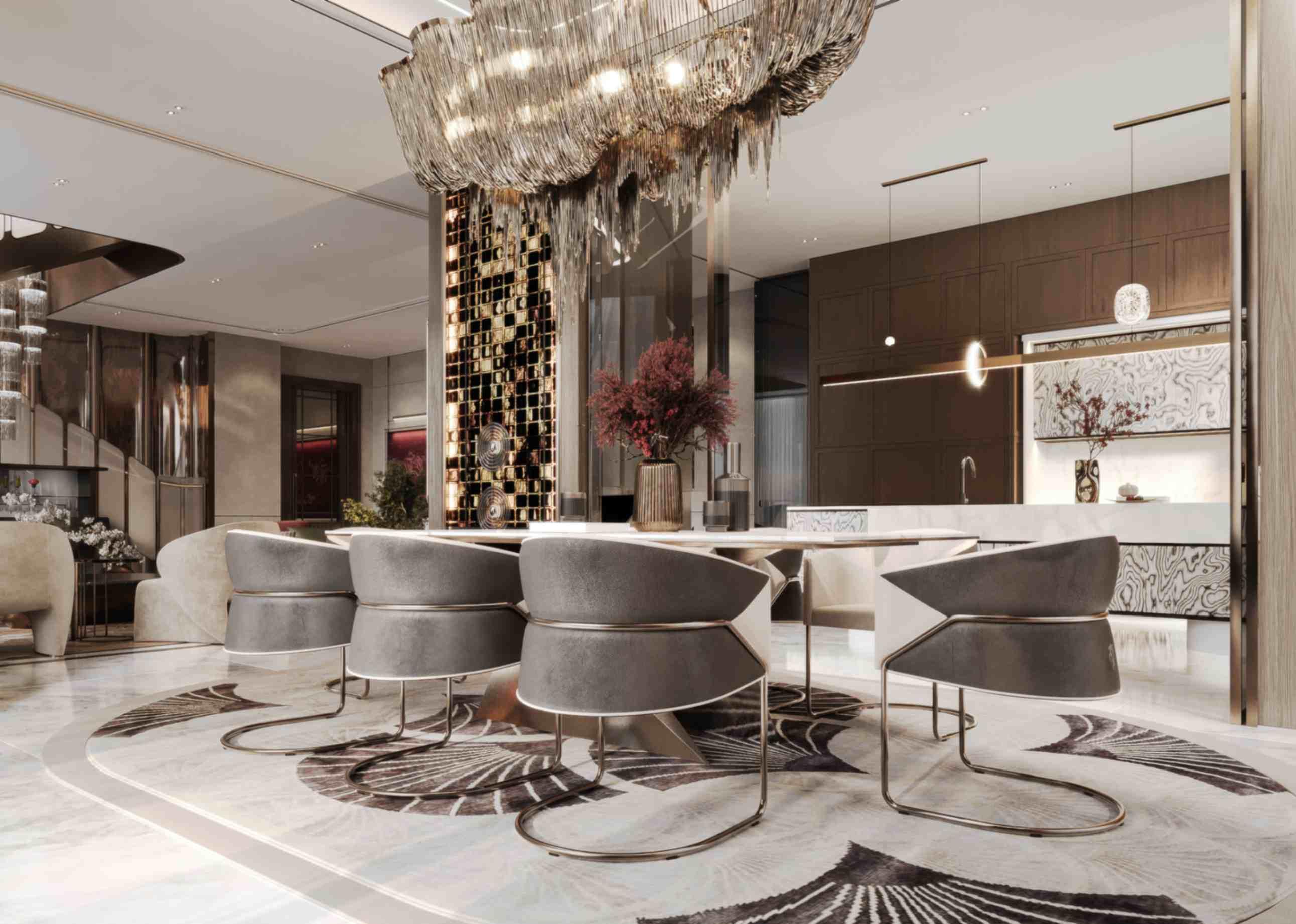 3 Bedroom | Open City View Apartment at Burj Azizi | Unit 7214 | Floor 72 | 4952.84 sq. ft. | Ultra-Luxury Living | Downtown Dubai