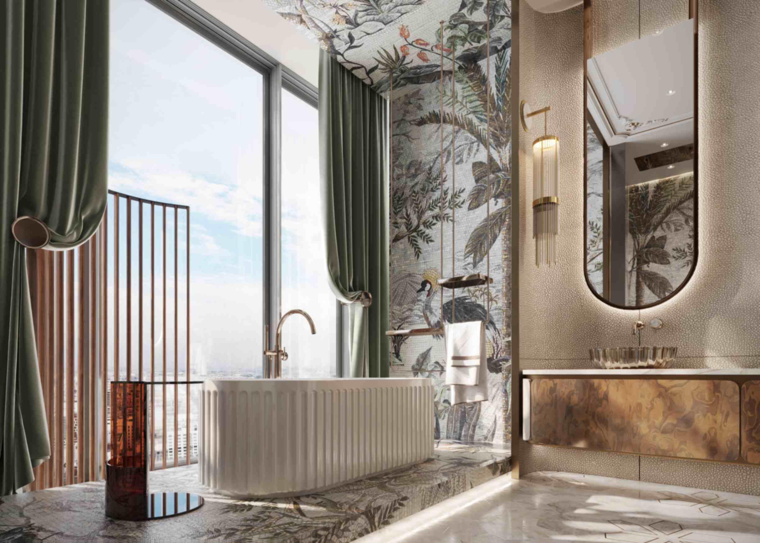 3 Bedroom | Open City View Apartment at Burj Azizi | Unit 7214 | Floor 72 | 4952.84 sq. ft. | Ultra-Luxury Living | Downtown Dubai