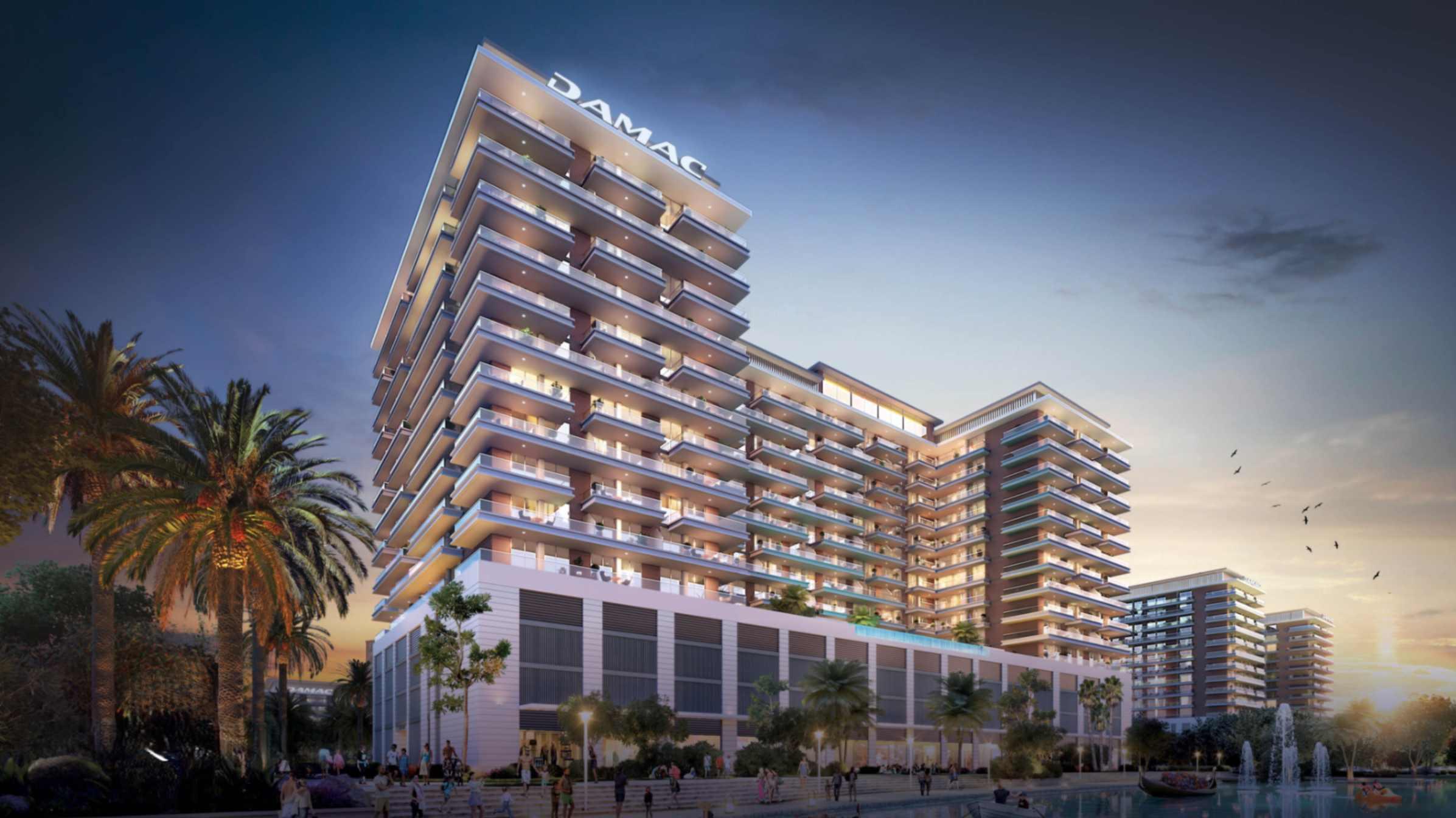 1 Bedroom Waterfront Apartment at Marine Cluster | Riverside Views by DAMAC | 987 Sq.Ft. | Dubai Investment Park