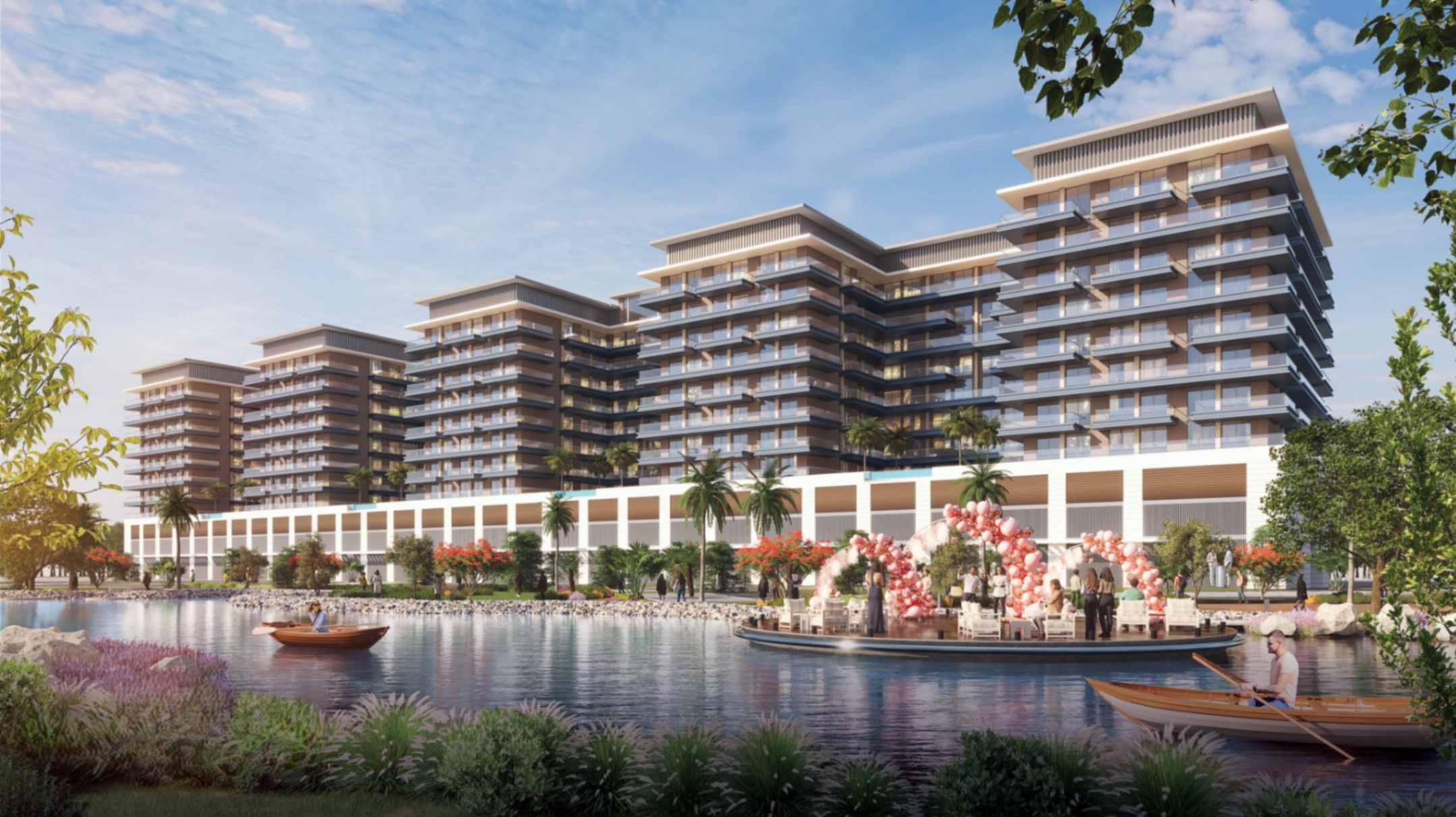 1 Bedroom Waterfront Apartment at Marine Cluster | Riverside Views by DAMAC | 987 Sq.Ft. | Dubai Investment Park