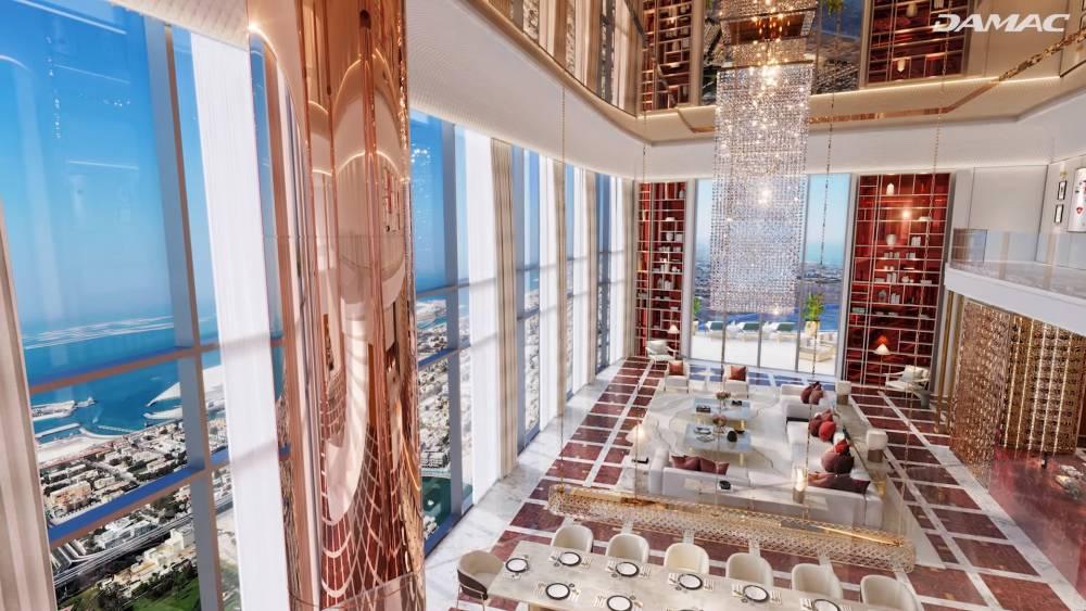 2 Bedroom Garden / Canal View Apartment at Safa Two by Damac | 2,060.54 sq. ft. | Safa Park