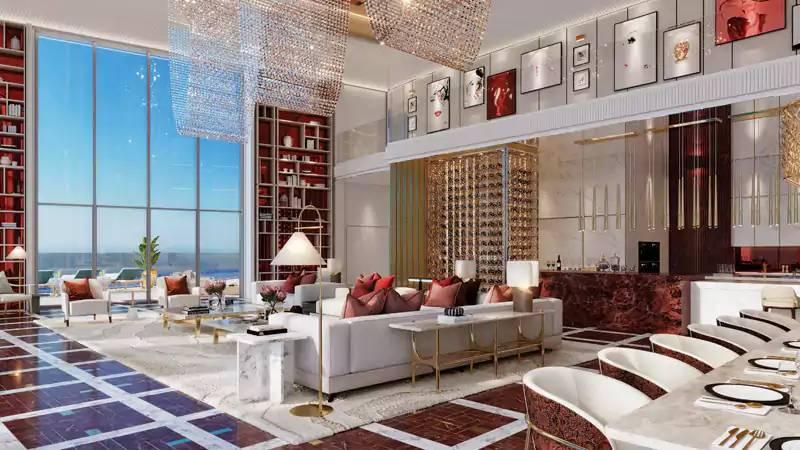2 Bedroom Garden / Canal View Apartment at Safa Two by Damac | 2,060.54 sq. ft. | Safa Park