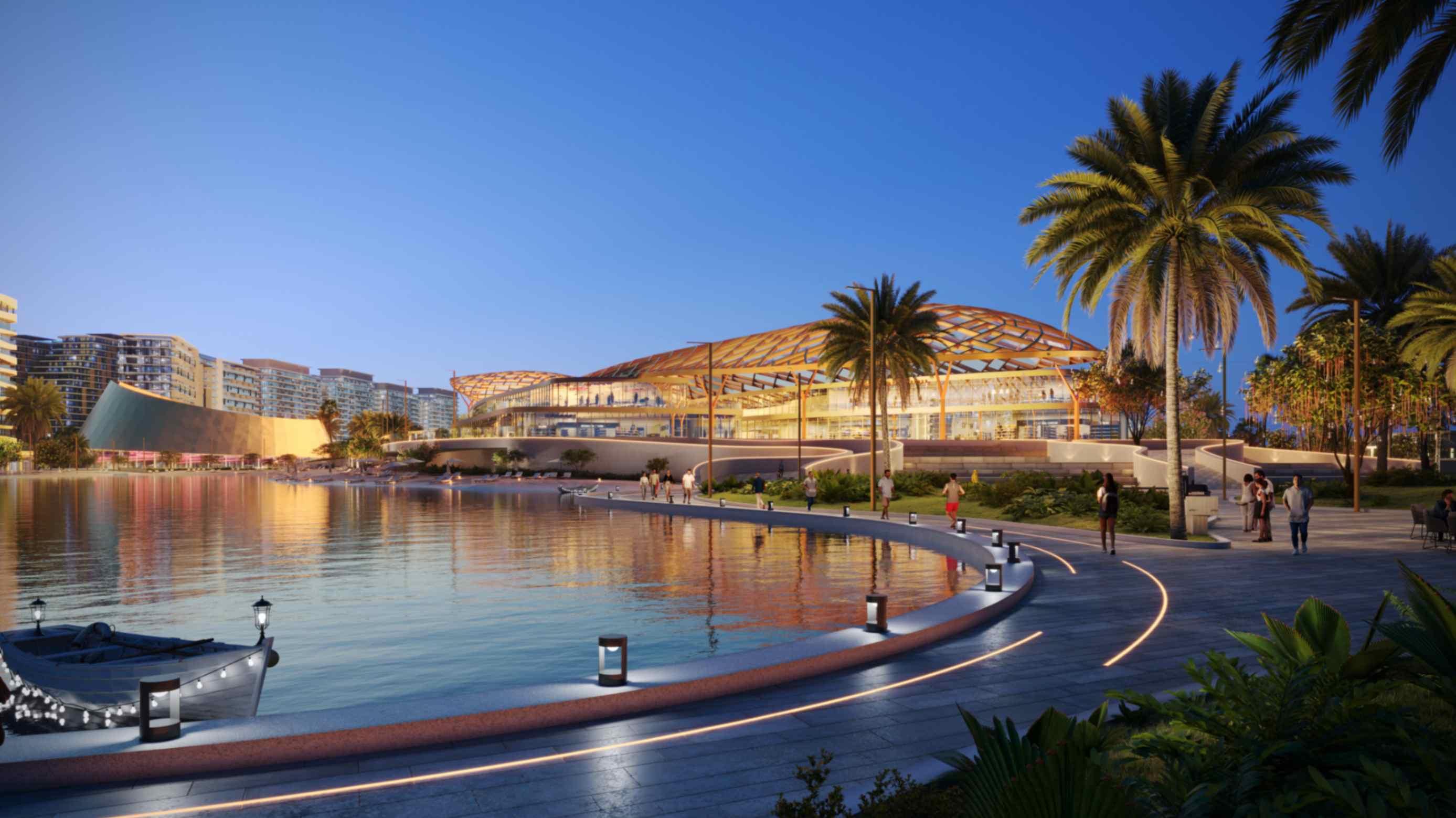 2 Bedroom | Lagoon View Apartment at Azizi Venice by Azizi Developments | Unit 309 | 3rd Floor | 1151.43 sq.ft | Dubai South